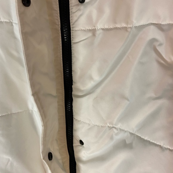 Susan Graver White long Puffer Jacket Women’s 2X. - Picture 5 of 5